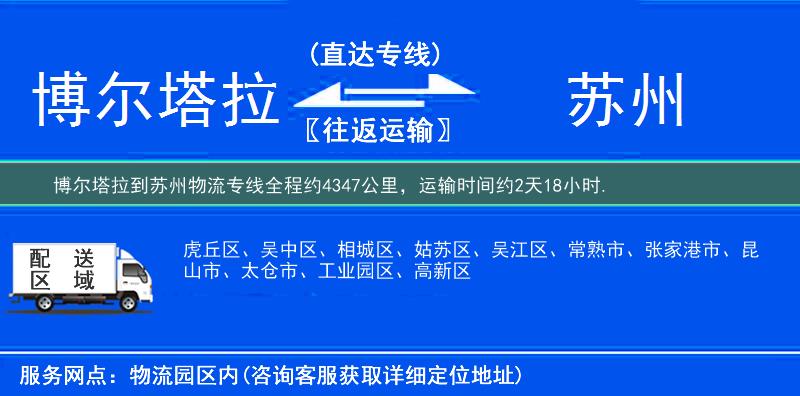 博爾塔拉到物流專線