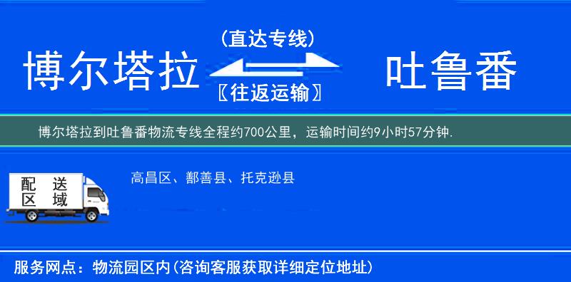 博爾塔拉到物流專線