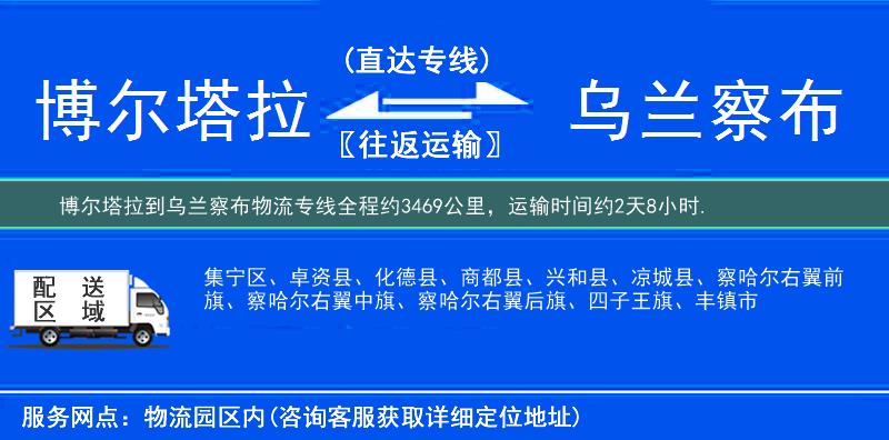 博爾塔拉到物流專線